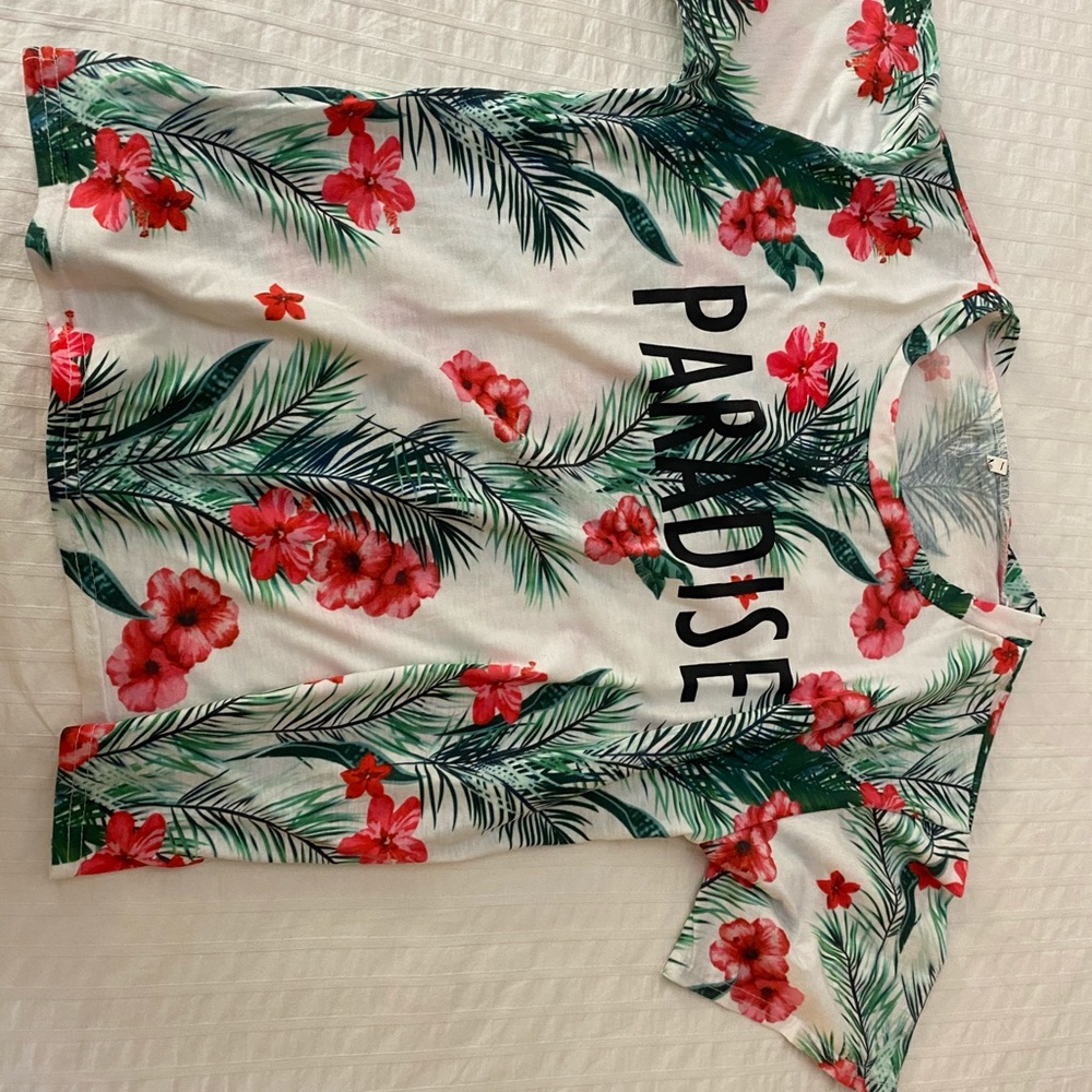 Paradise floral Tee shirt